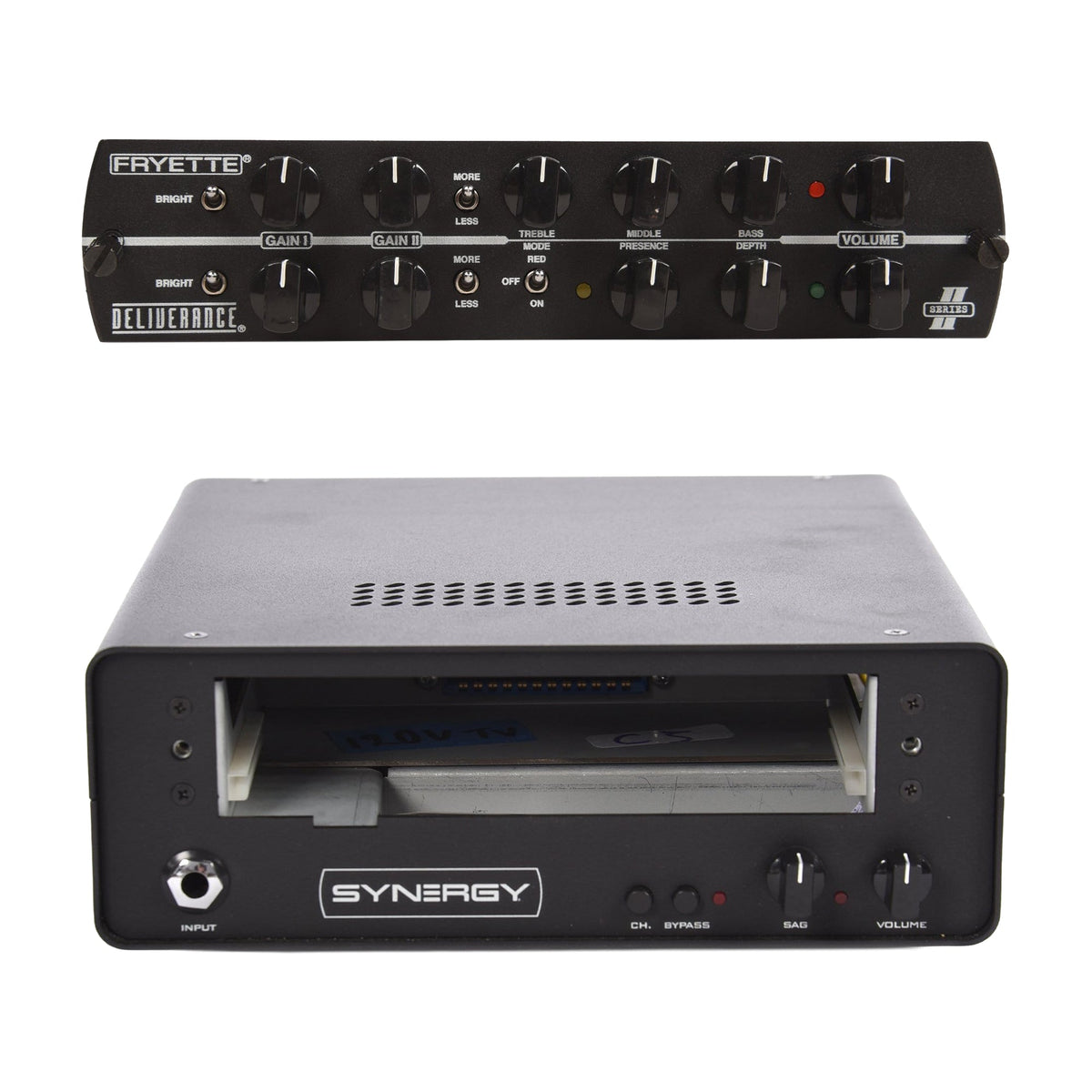 Synergy SYN-1 Table Top Preamp Module Dock and Synergy Fryette Deliverance Tube Preamp Module Bundle - MusicMarket