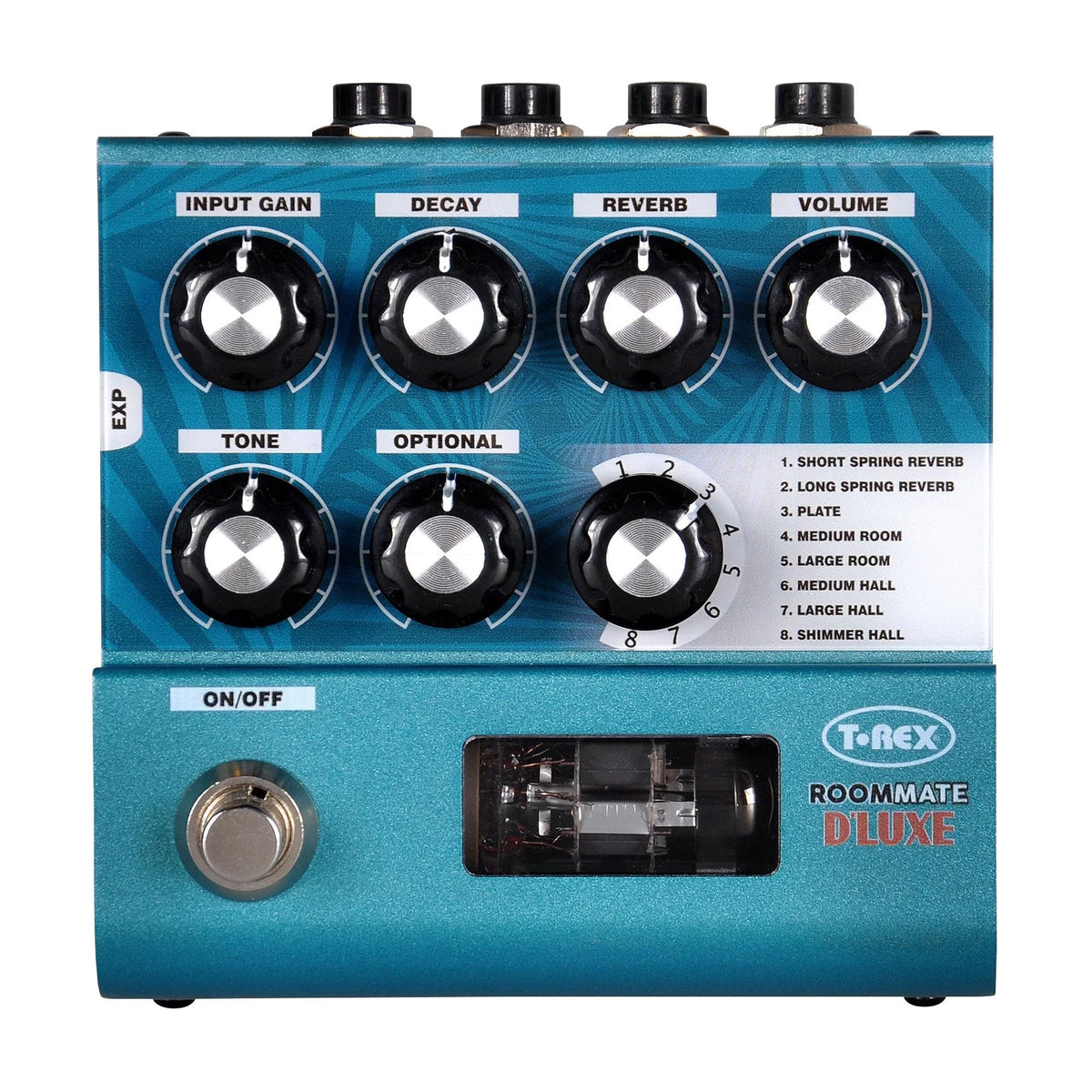 T-Rex RoomMate D’Luxe Tube-Driven Reverb Pedal - MusicMarket