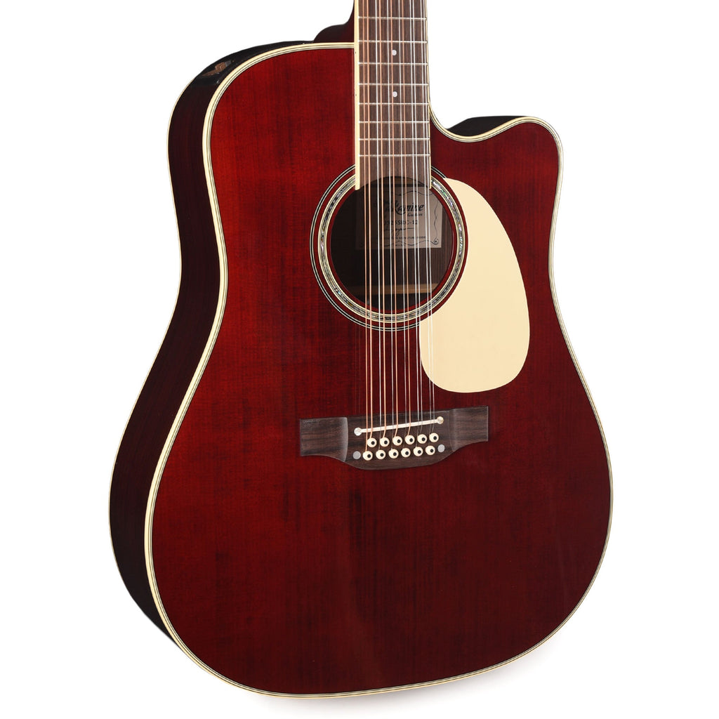 Takamine John Jorgenson Model 12-String Dreadnought Cutaway Red - MusicMarket