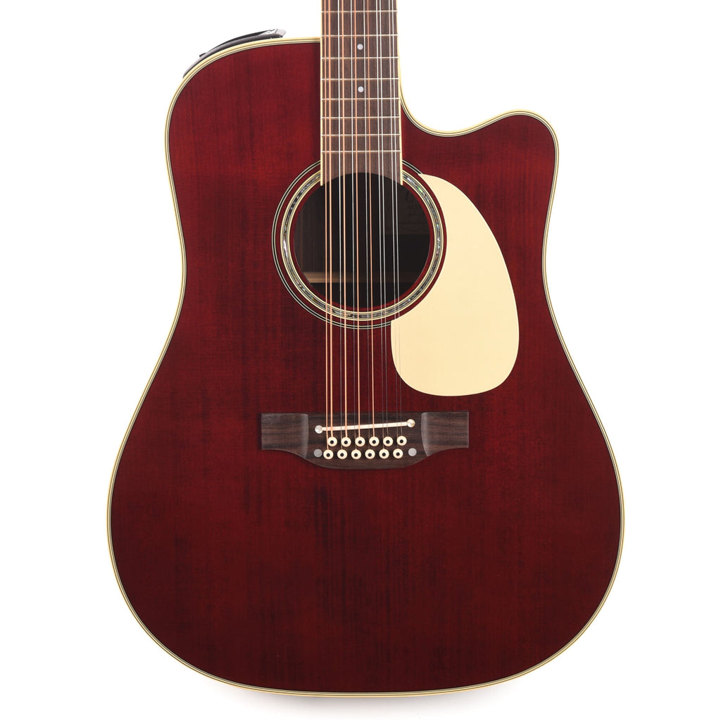 Takamine John Jorgenson Model 12-String Dreadnought Cutaway Red - View 2 | MusicMarket