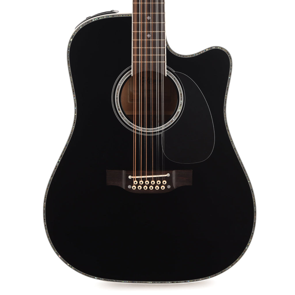 Takamine EF381DX 12-String Acoustic Guitar Black - View 2 | MusicMarket