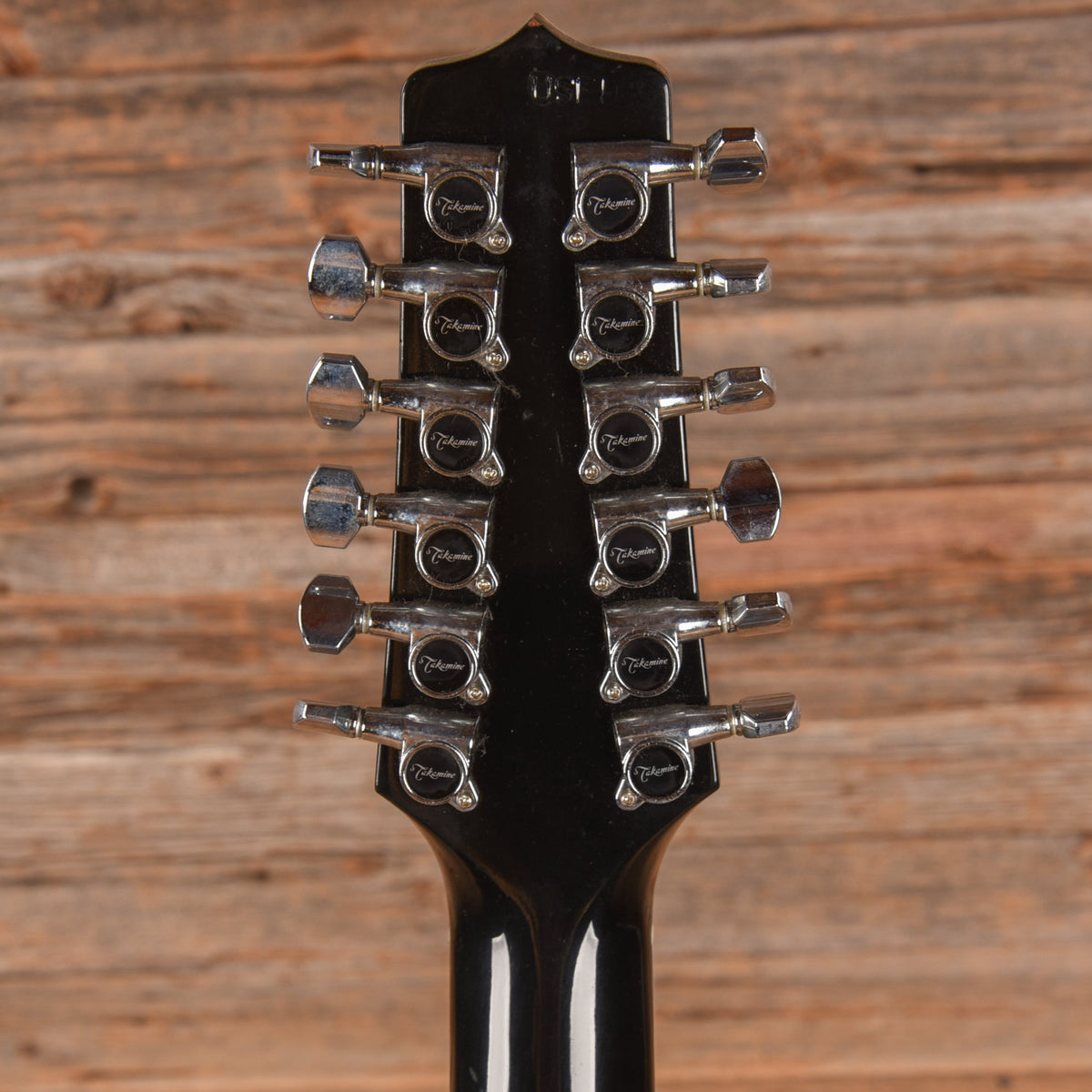 Takamine EF381SC 12 String Dreadnought Cutaway Black - Zac Brown - View 7 | MusicMarket