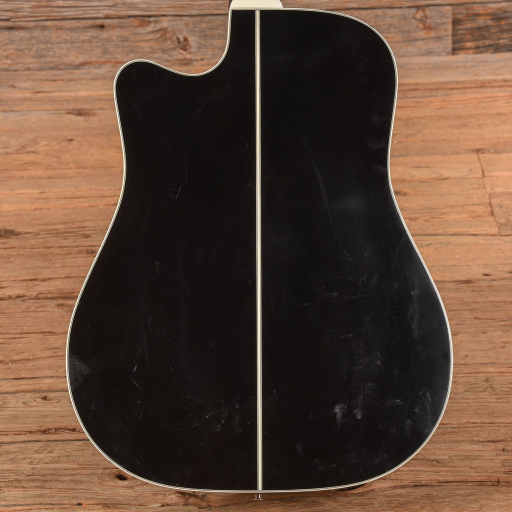 Takamine EF381SC 12 String Dreadnought Cutaway Black - Zac Brown - View 3 | MusicMarket