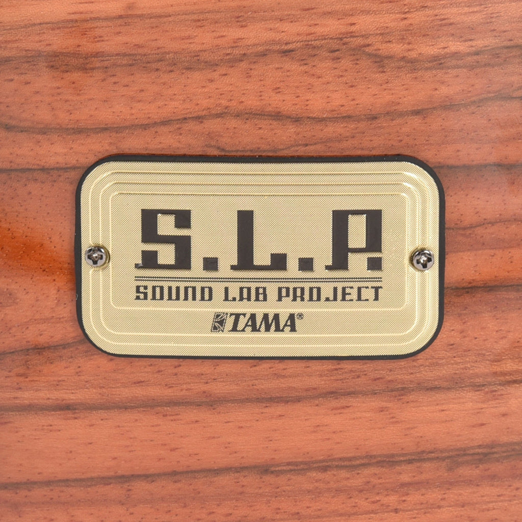 Tama 7x14 S.L.P. G-Maple Snare Drum Gloss Tangerine Zebrawood - View 3 | MusicMarket