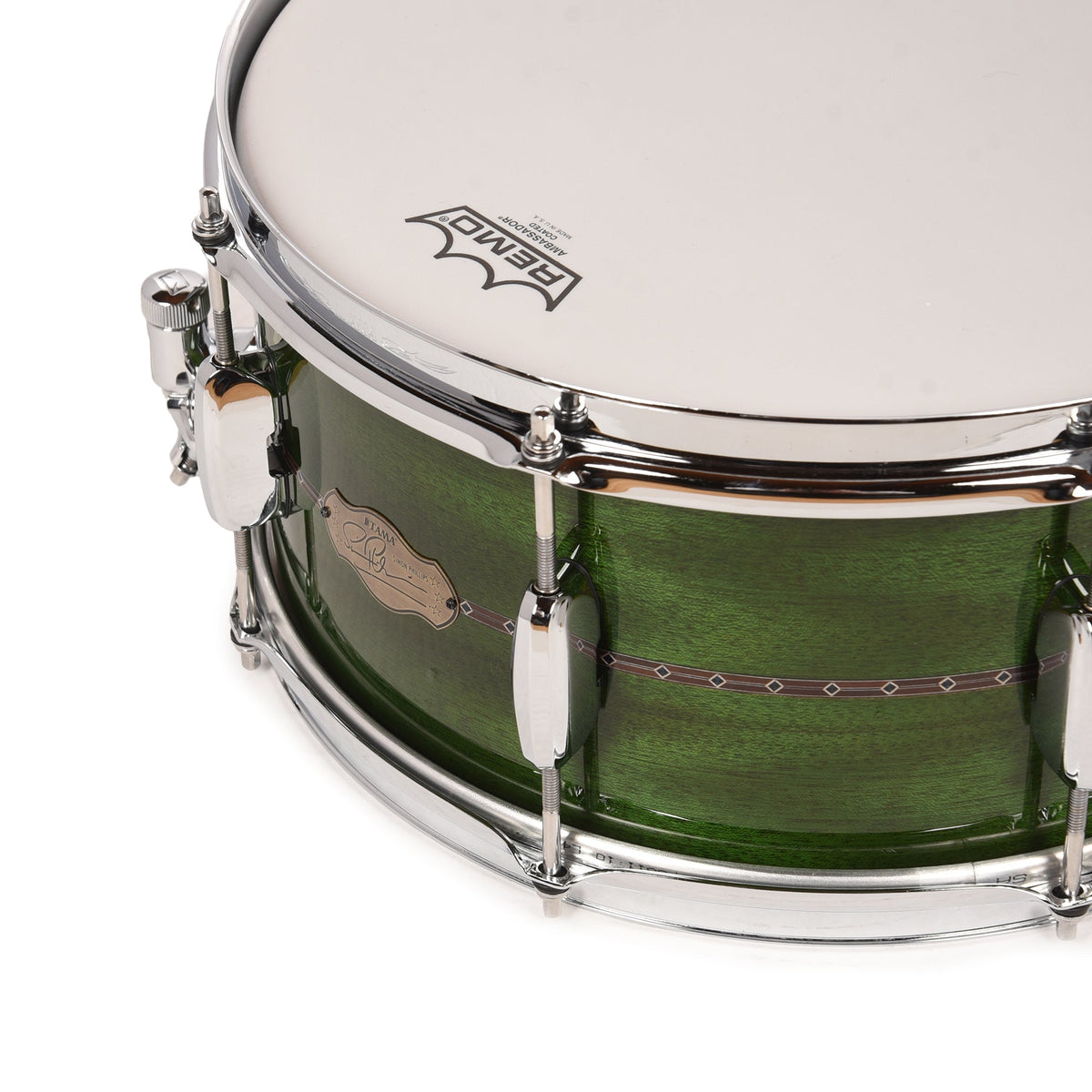 Tama Simon Phillips Signature African Mahogany 14x6.5 Snare drum - View 5 | MusicMarket