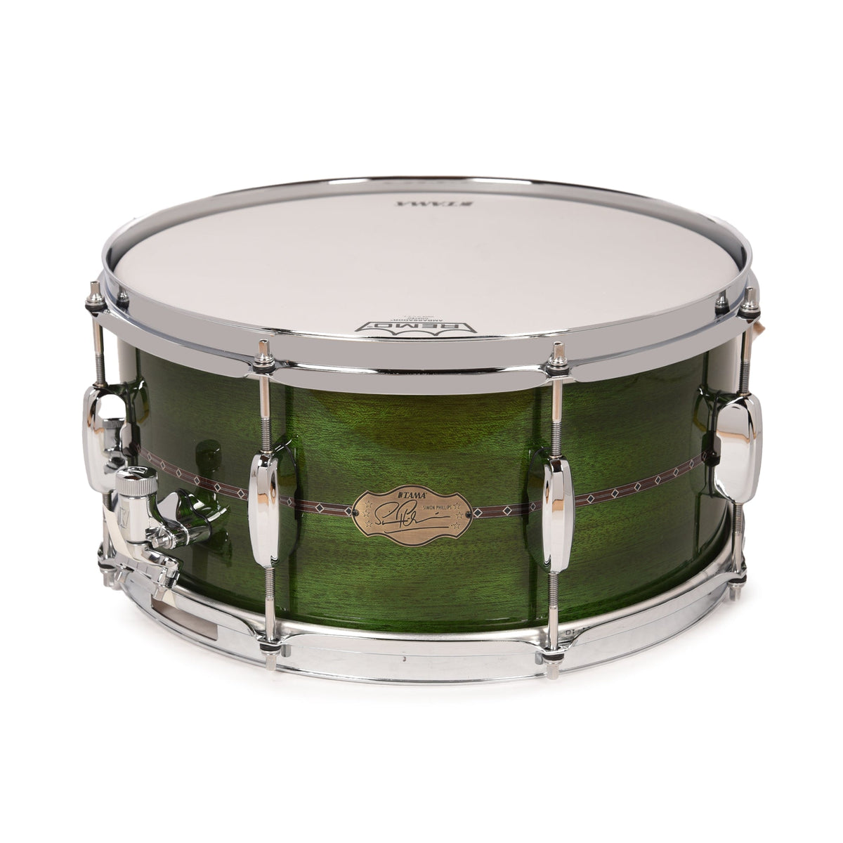 Tama Simon Phillips Signature African Mahogany 14x6.5 Snare drum - MusicMarket