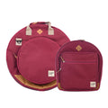 Tama 22" Powerpad Designer Cymbal Bag and 6.5x14 Snare Drum Bag Wine Red Bundle - MusicMarket