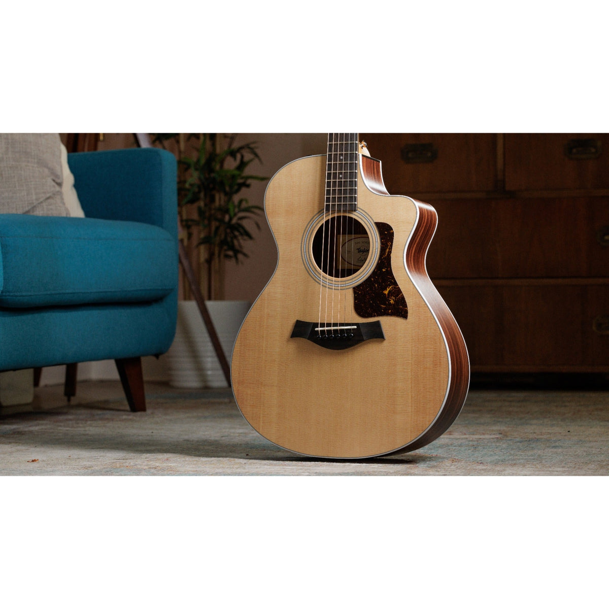 Taylor 212ce Grand Concert Acoustic Electric Guitar - View 8 | MusicMarket
