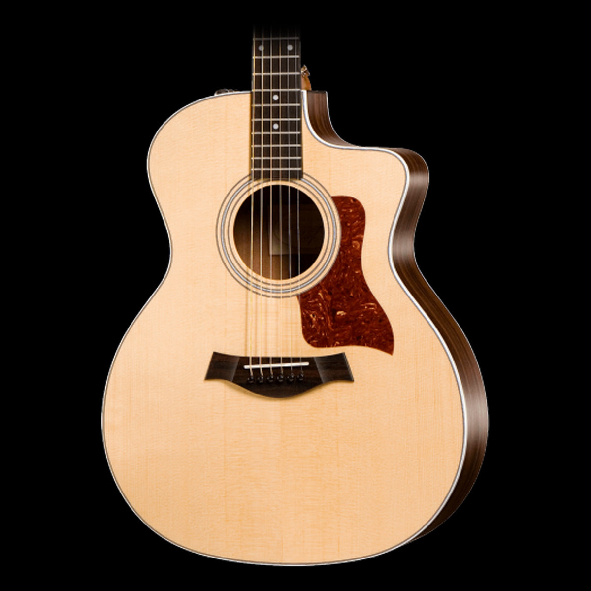 Taylor 214CE Grand Auditorium Acoustic Electric Cutaway with Gig Bag - View 13 | MusicMarket
