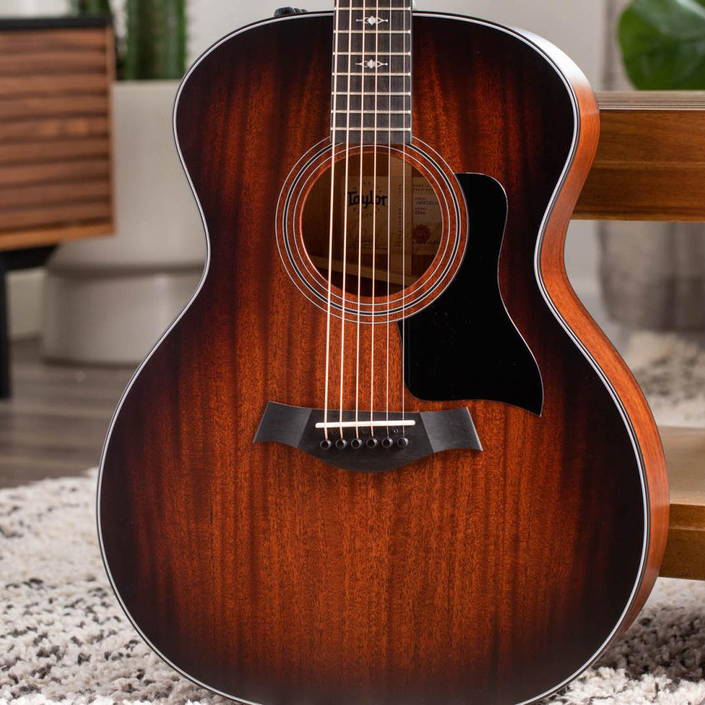 Taylor 324e Grand Auditorium Acoustic Electric Guitar - Shaded Edgeburst - View 5 | MusicMarket