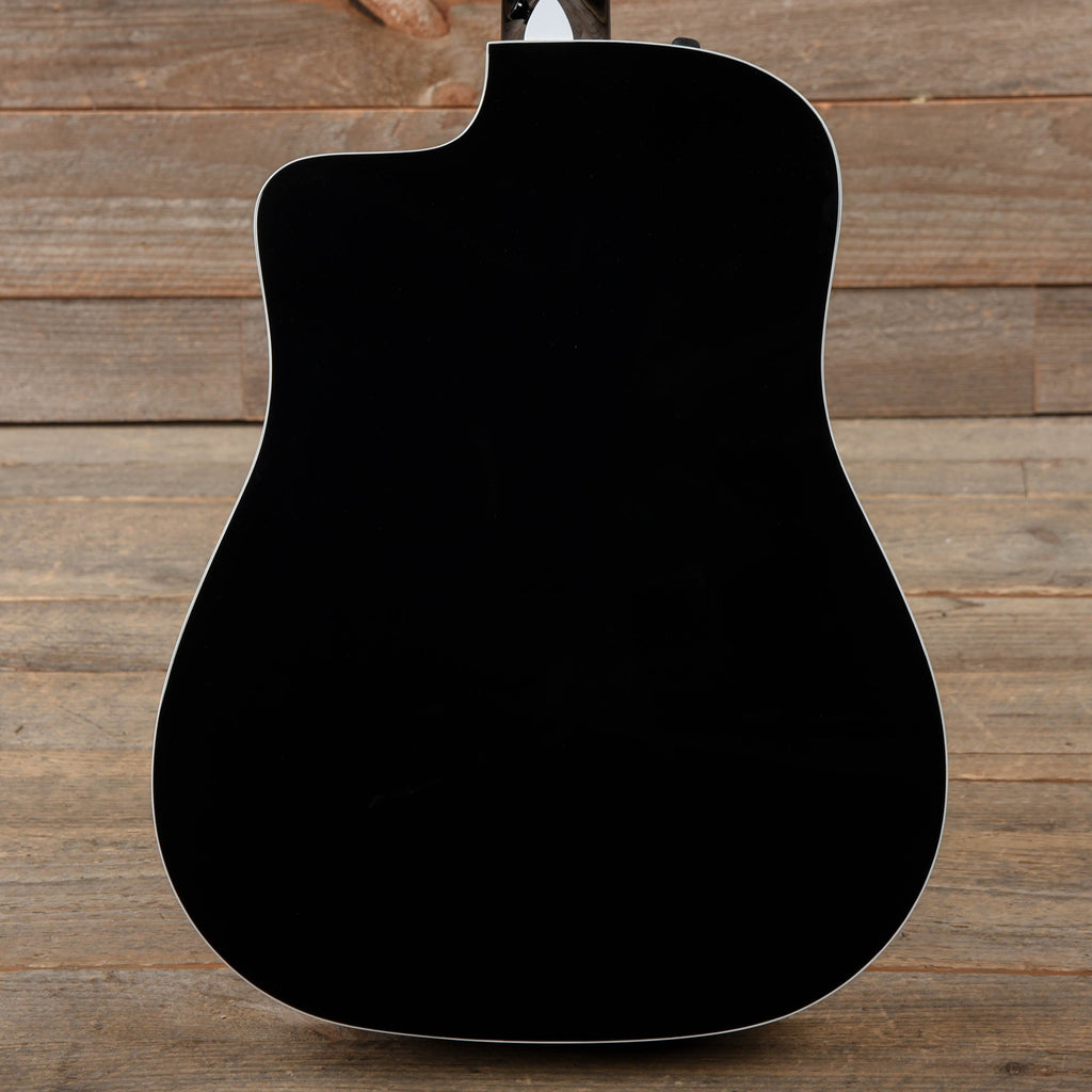 Taylor 250ce-BLK Deluxe 12-String Dreadnought Sitka/Maple Black ES2 - View 3 | MusicMarket