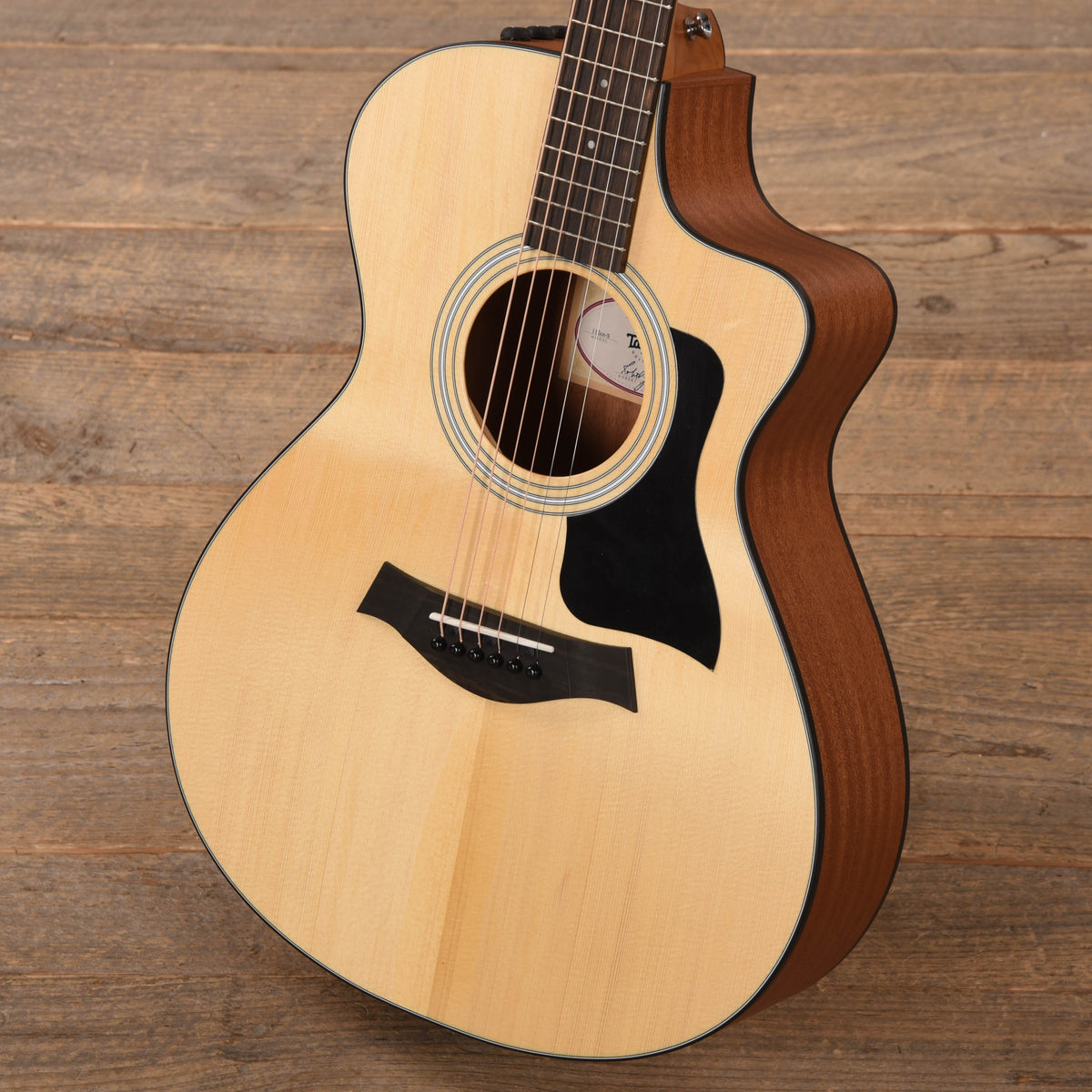 Taylor 112ce-S Grand Concert Sitka/Sapele Natural - View 2 | MusicMarket