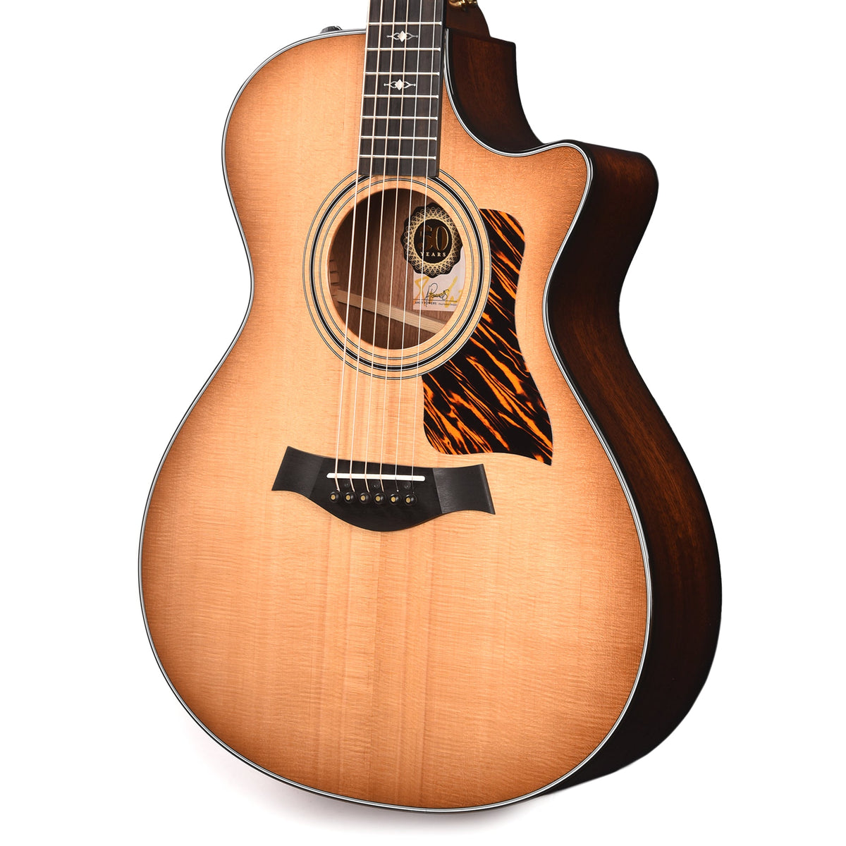 Taylor 50th Anniversary Limited 312ce Grand Concert Torrefied Sitka/Sapele Shaded Edgeburst ES2 - View 2 | MusicMarket