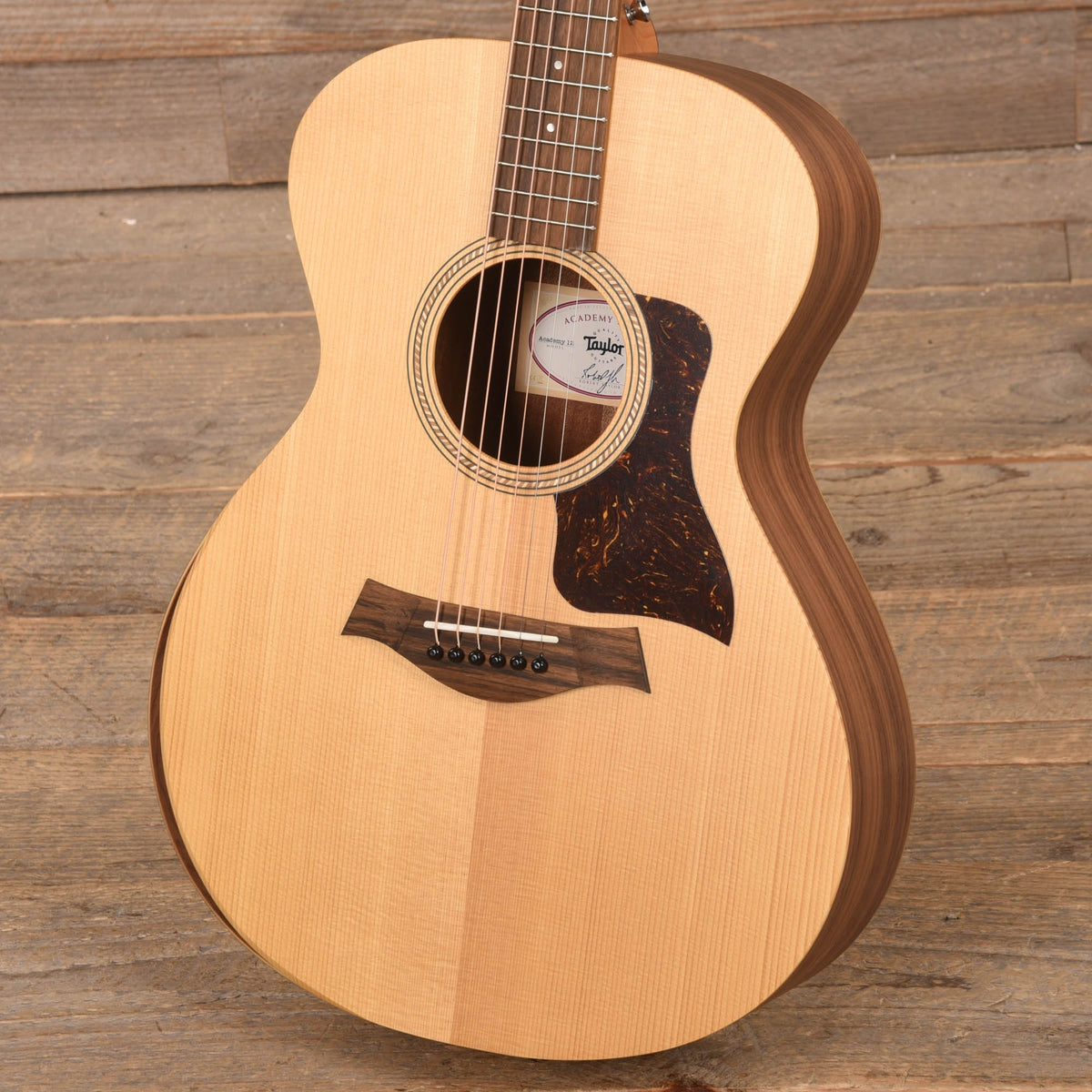 Taylor Academy 12 Grand Concert Sitka/Walnut Natural w/Gig Bag - View 2 | MusicMarket