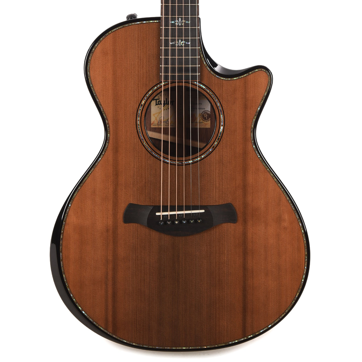 Taylor Builder's Edition 912ce Grand Concert Sinker Redwood/Honduran Rosewood Natural ES2 - View 2 | MusicMarket