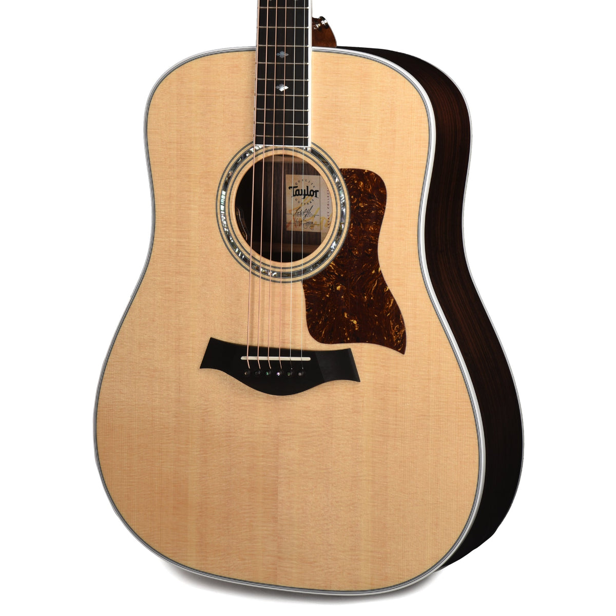 Taylor Legacy Collection 810e Dreadnought Sitka/Indian Rosewood Natural - View 2 | MusicMarket