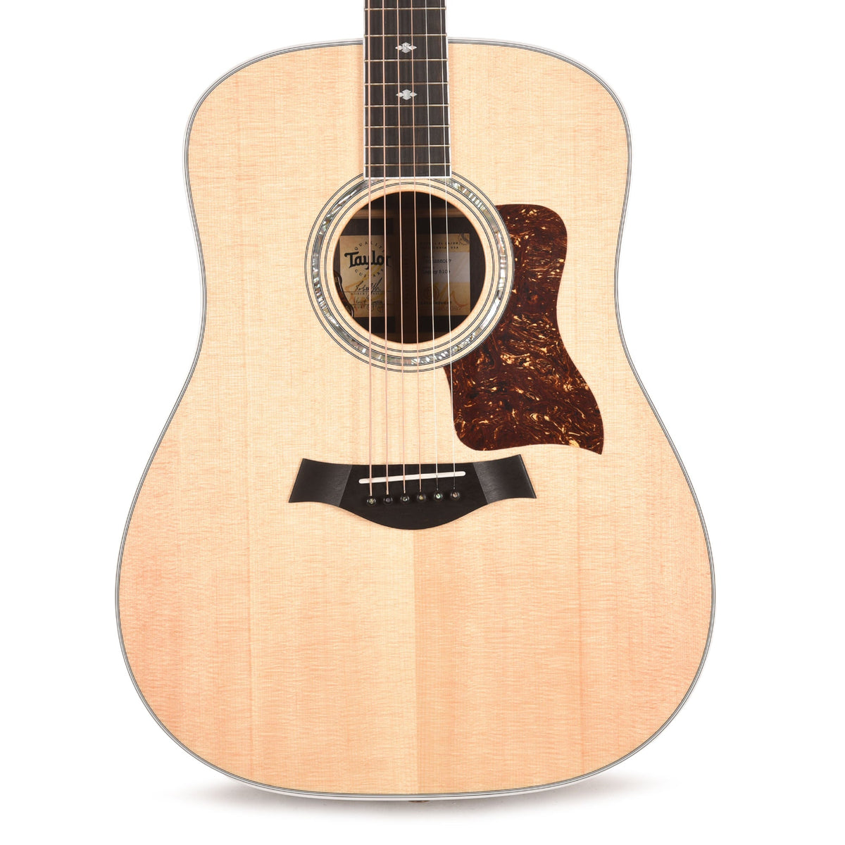 Taylor Legacy Collection 810e Dreadnought Sitka/Indian Rosewood Natural - View 2 | MusicMarket