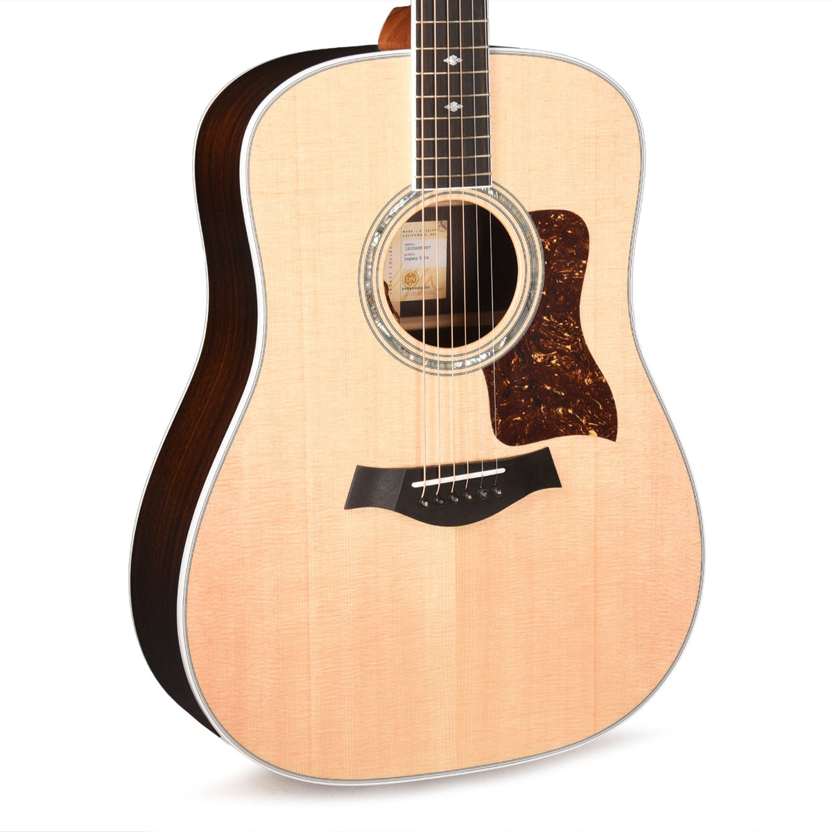 Taylor Legacy Collection 810e Dreadnought Sitka/Indian Rosewood Natural - MusicMarket