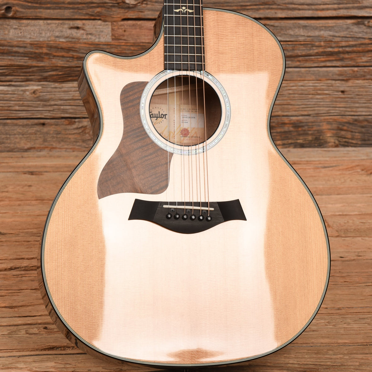 Taylor 614ce Natural 2022 LEFTY - View 9 | MusicMarket