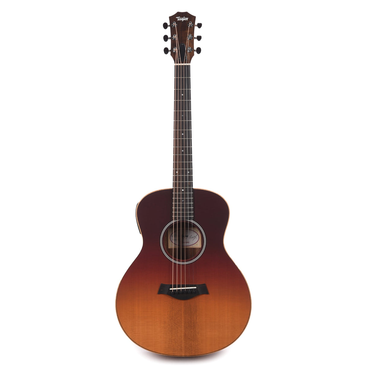 Taylor Special Edition GS Mini-e Torrefied Sitka/Sapele Sunset Fade Top ES-B - View 4 | MusicMarket