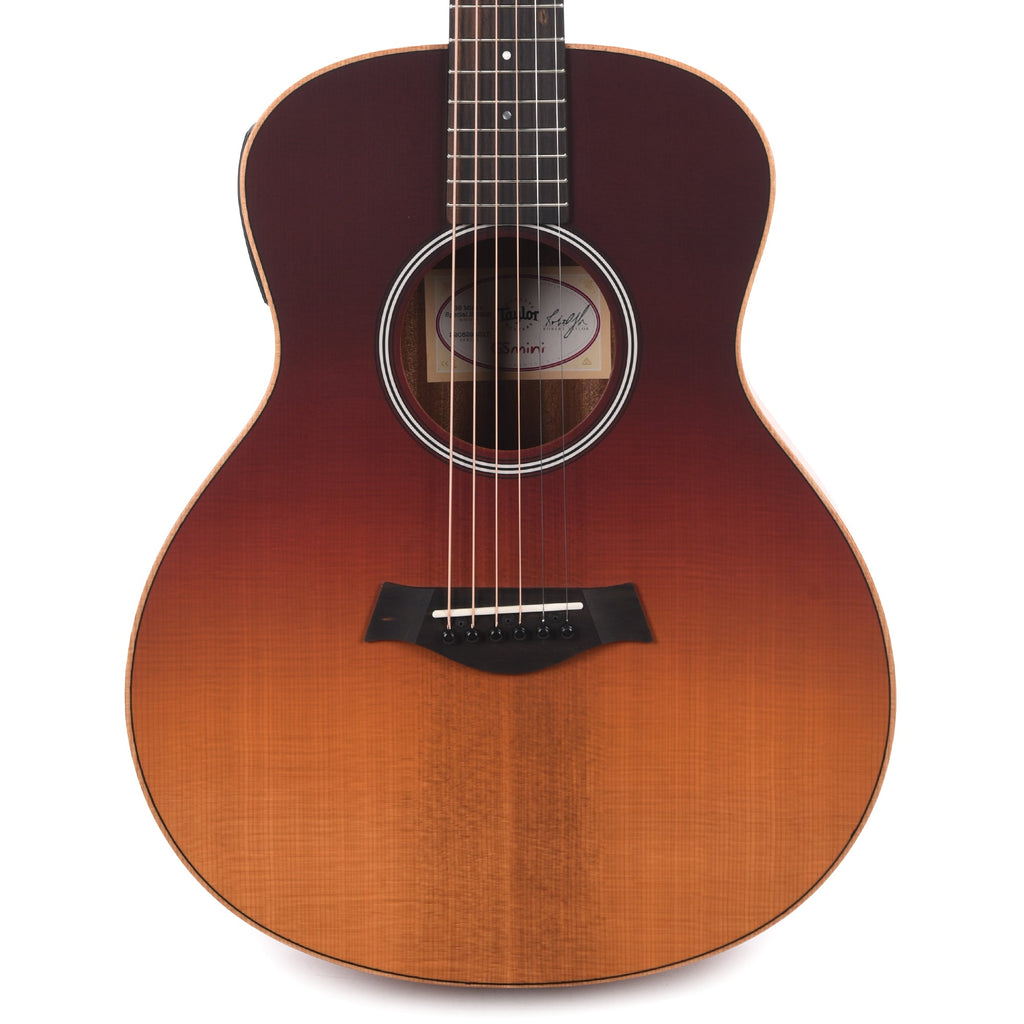 Taylor Special Edition GS Mini-e Torrefied Sitka/Sapele Sunset Fade Top ES-B - MusicMarket