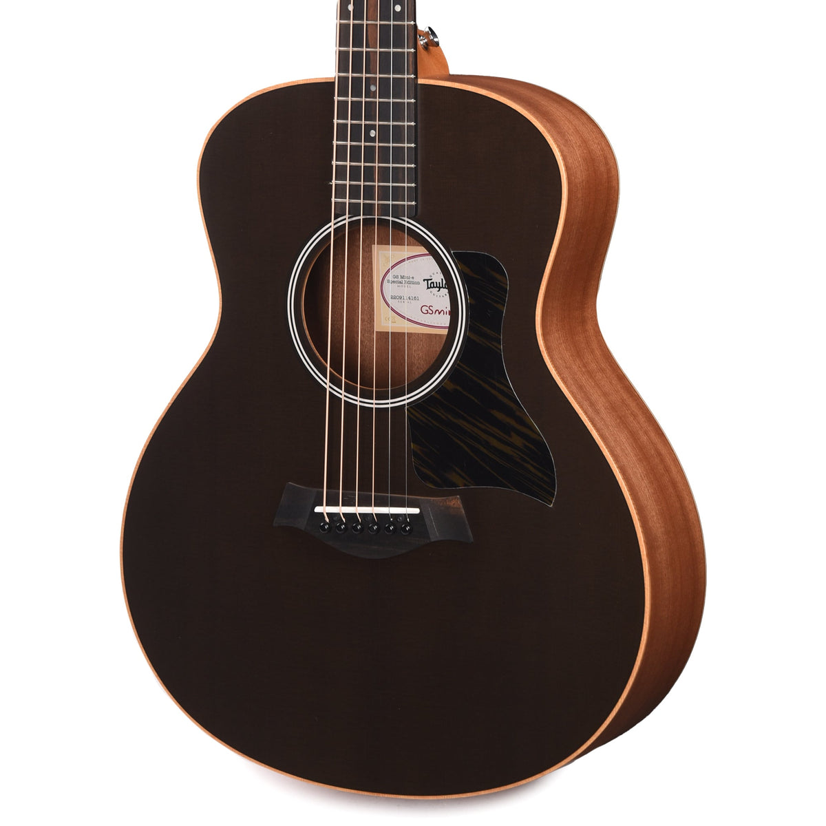 Taylor Special Edition GS Mini-e Torrefied Sitka/Sapele Trans Black Top ES-B - View 2 | MusicMarket