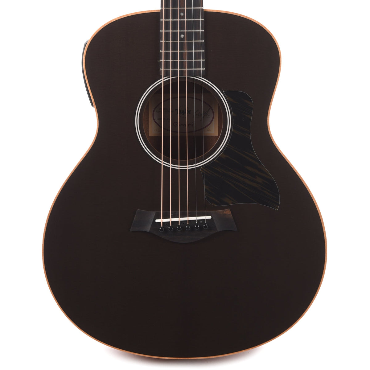 Taylor Special Edition GS Mini-e Torrefied Sitka/Sapele Trans Black Top ES-B - MusicMarket