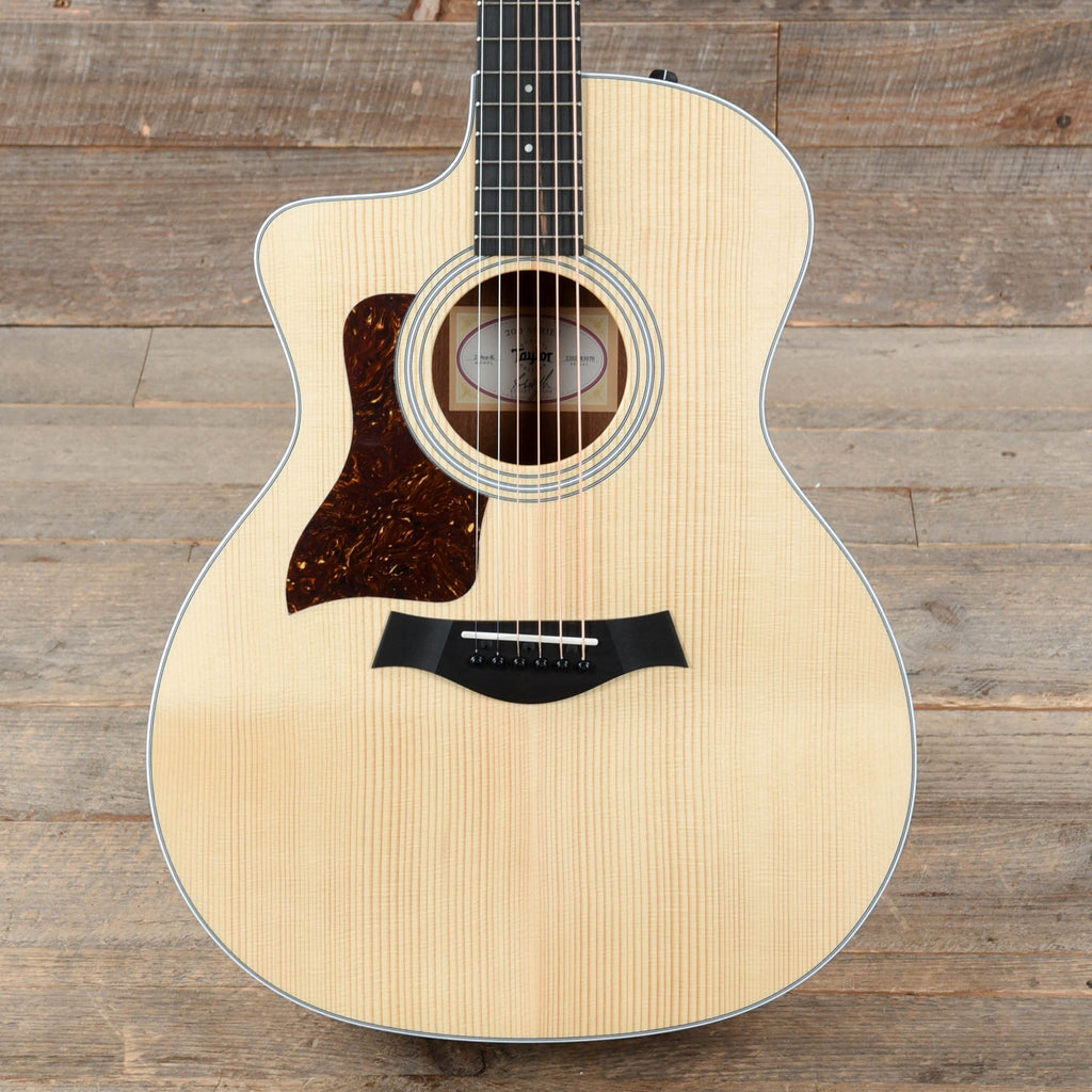 Taylor 214ce Grand Auditorium Sitka/Koa Layered ES2 w/Hardshell Case LEFTY - MusicMarket