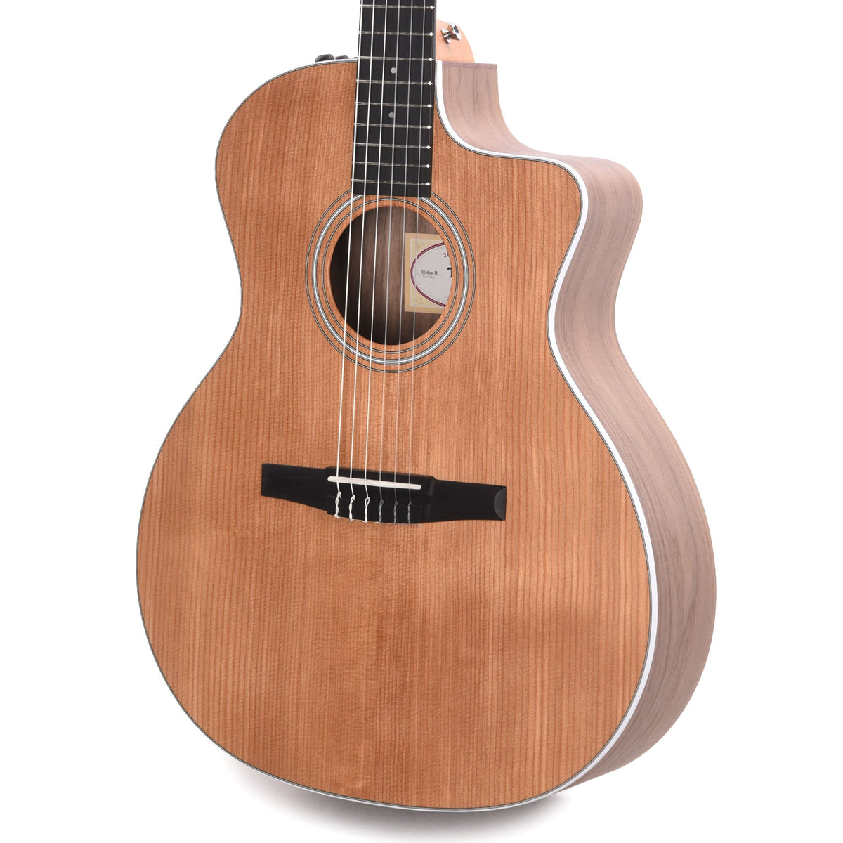 Taylor 214ce-N Grand Auditorium Torrified Spruce/Walnut Natural ES2 - View 2 | MusicMarket