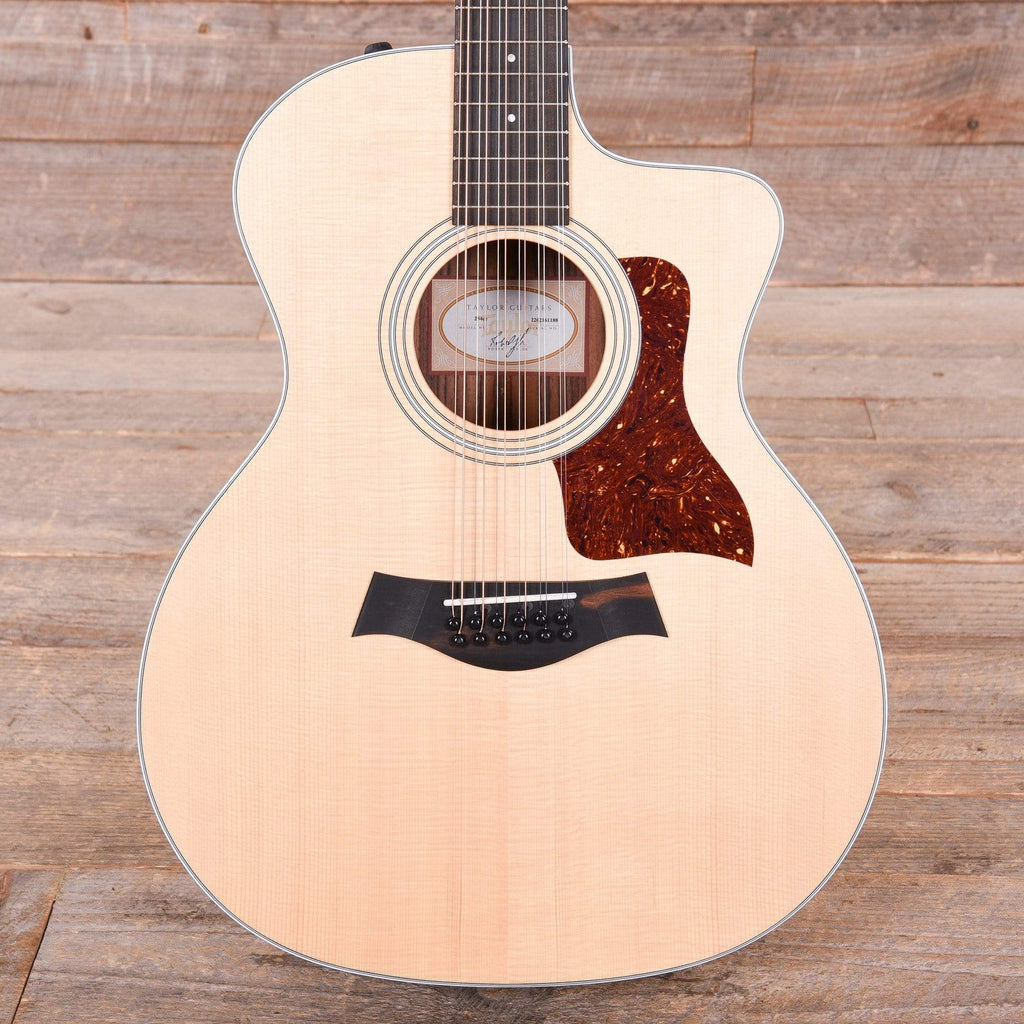 Taylor 254ce 12-String Grand Auditorium Sitka/Rosewood Natural ES2 - MusicMarket