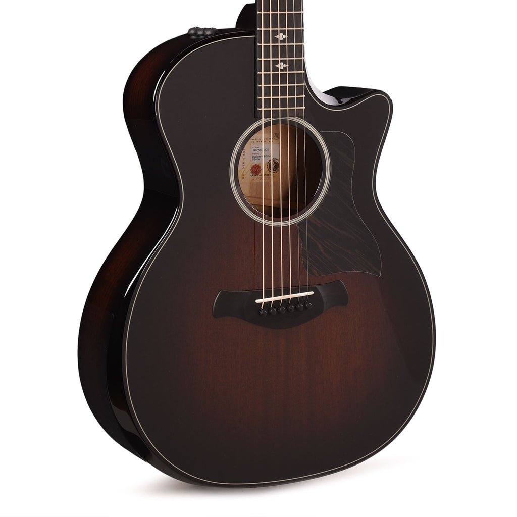 Taylor Builder's Edition 524ce Grand Auditorium Neo-Tropical Mahogany/Urban Ash Tobacco Kona Burst ES2 - MusicMarket
