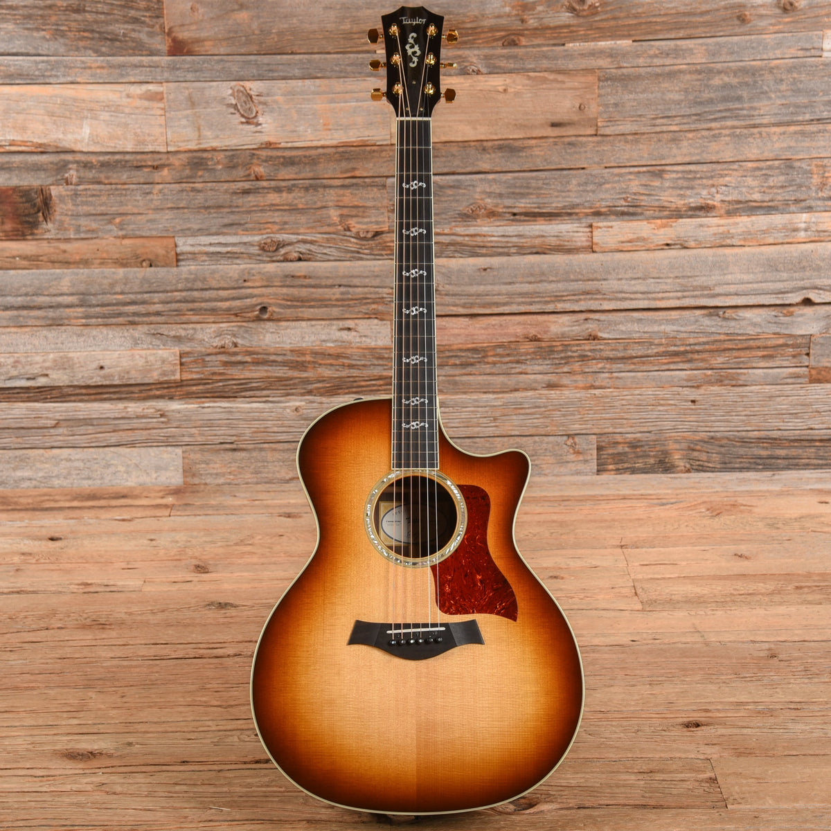 Taylor Custom 414ce Sunburst 2018 - View 4 | MusicMarket