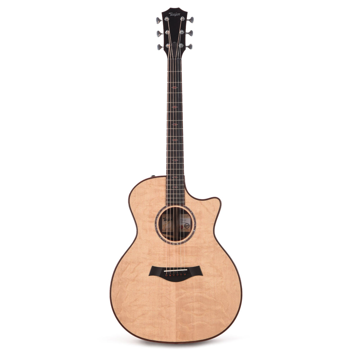 Taylor Custom "The Catch" NAMM 2024 #14 C14ce Grand Auditorium Bearclaw Sitka/AA Indian Rosewood Natural - View 4