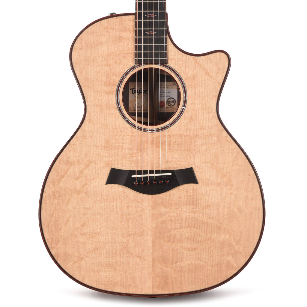 Taylor Custom "The Catch" NAMM 2024 #14 C14ce Grand Auditorium Bearclaw Sitka/AA Indian Rosewood Natural - MusicMarket