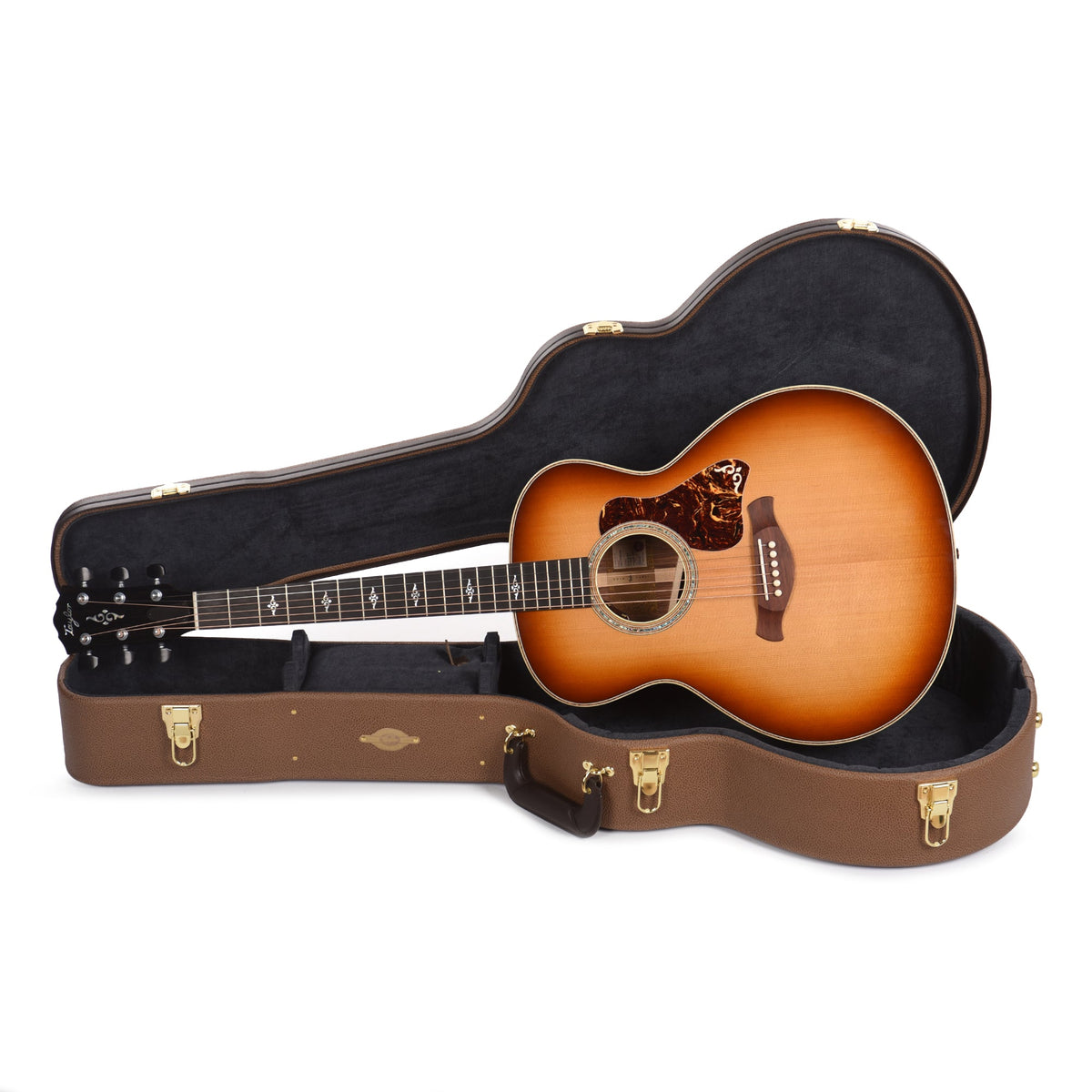 Taylor Gold Label 814e Super Auditorium Torrefied Sitka/Honduran Rosewood Sunburst - View 9 | MusicMarket