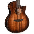 Taylor Next Generation Builder's Edition K24ce Grand Auditorium Figured Hawaiian Koa Kona Burst w/Claria Pickup -