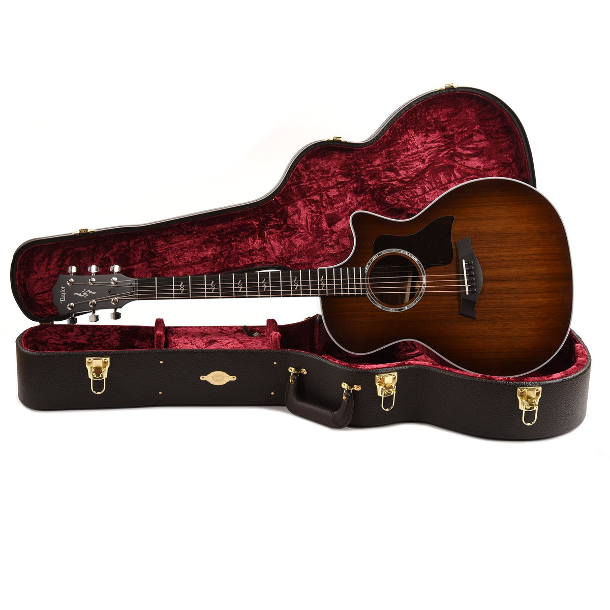 Taylor Special Edition 424ce Grand Auditorium Walnut Shaded Edgeburst - View 9 | MusicMarket