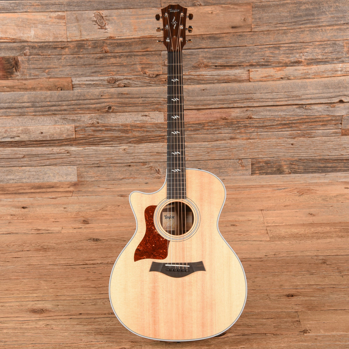 Taylor 414ce-R Natural 2021 LEFTY - View 4 | MusicMarket