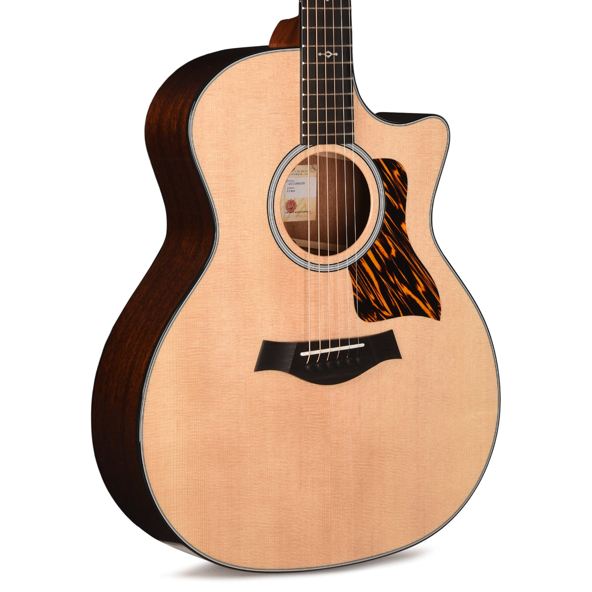 Taylor Next Generation 314ce Grand Auditorium Sitka Spruce/Sapele Medium Brown w/Claria - MusicMarket