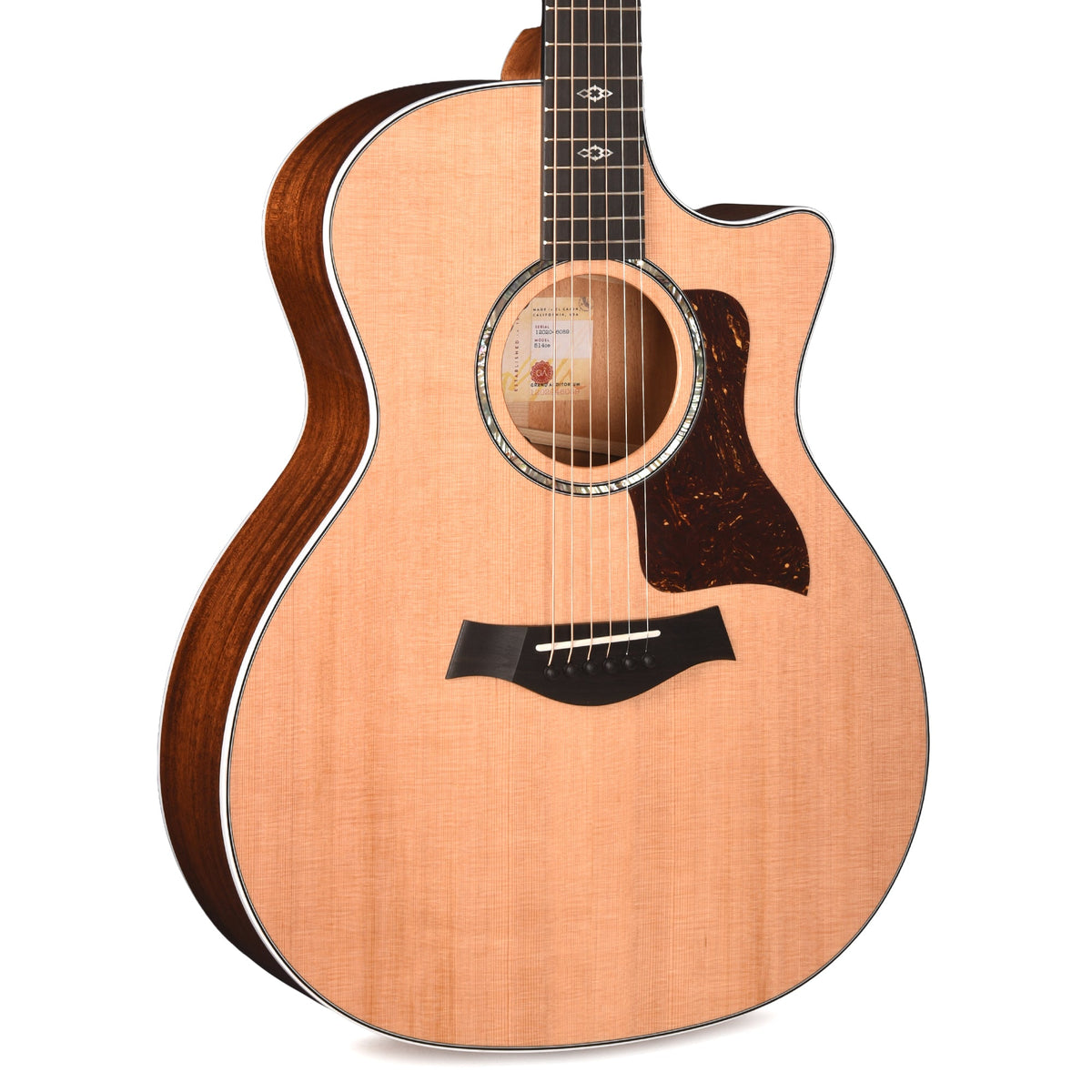 Taylor Next Generation 514ce Grand Auditorium Western Red Cedar/Neo-Tropical Mahogany Natural w/Claria Pickup -