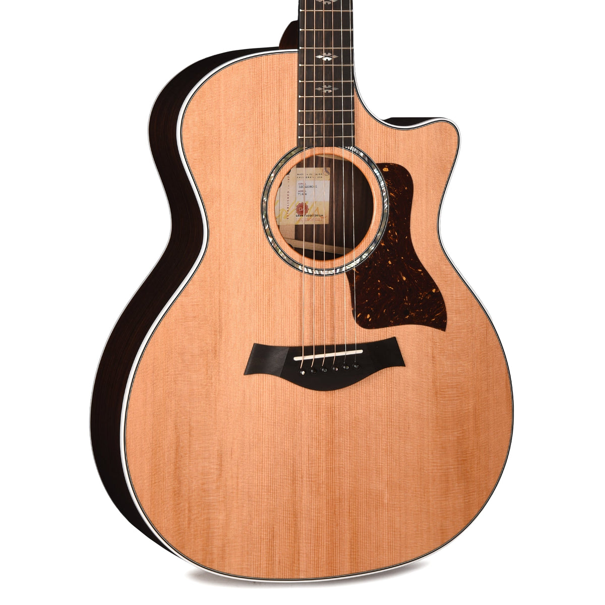 Taylor Next Generation 714ce Grand Auditorium Western Red Cedar/Indian Rosewood Natural w/Claria Pickup - MusicMarket