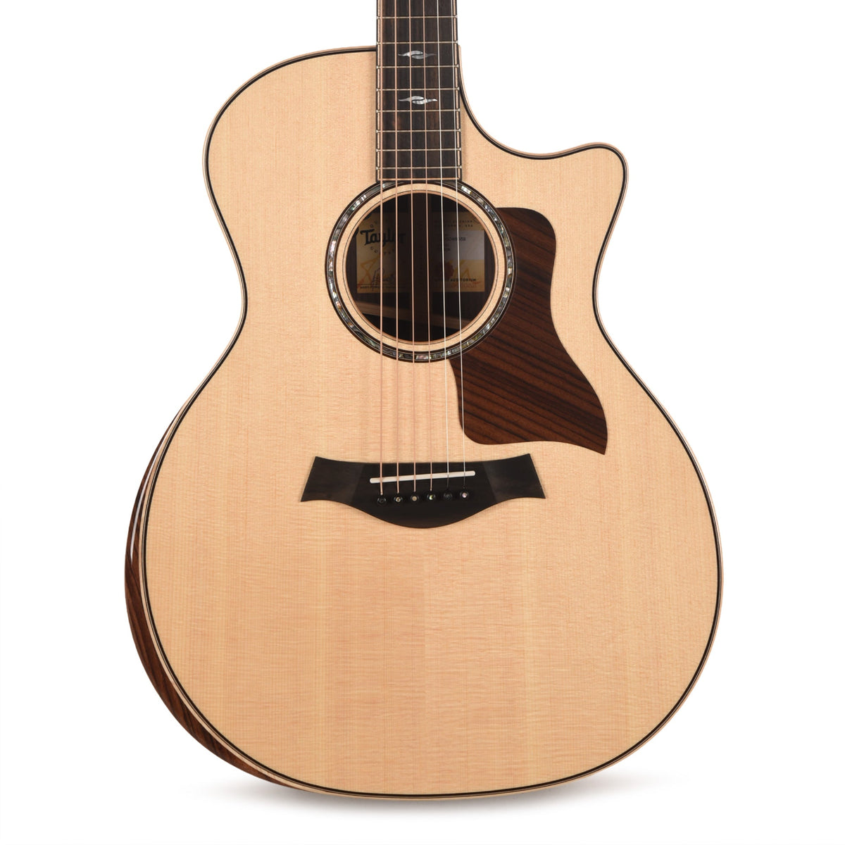 Taylor Next Generation 814ce Grand Auditorium Sitka Spruce/Rosewood Natural w/Claria - View 2 | MusicMarket