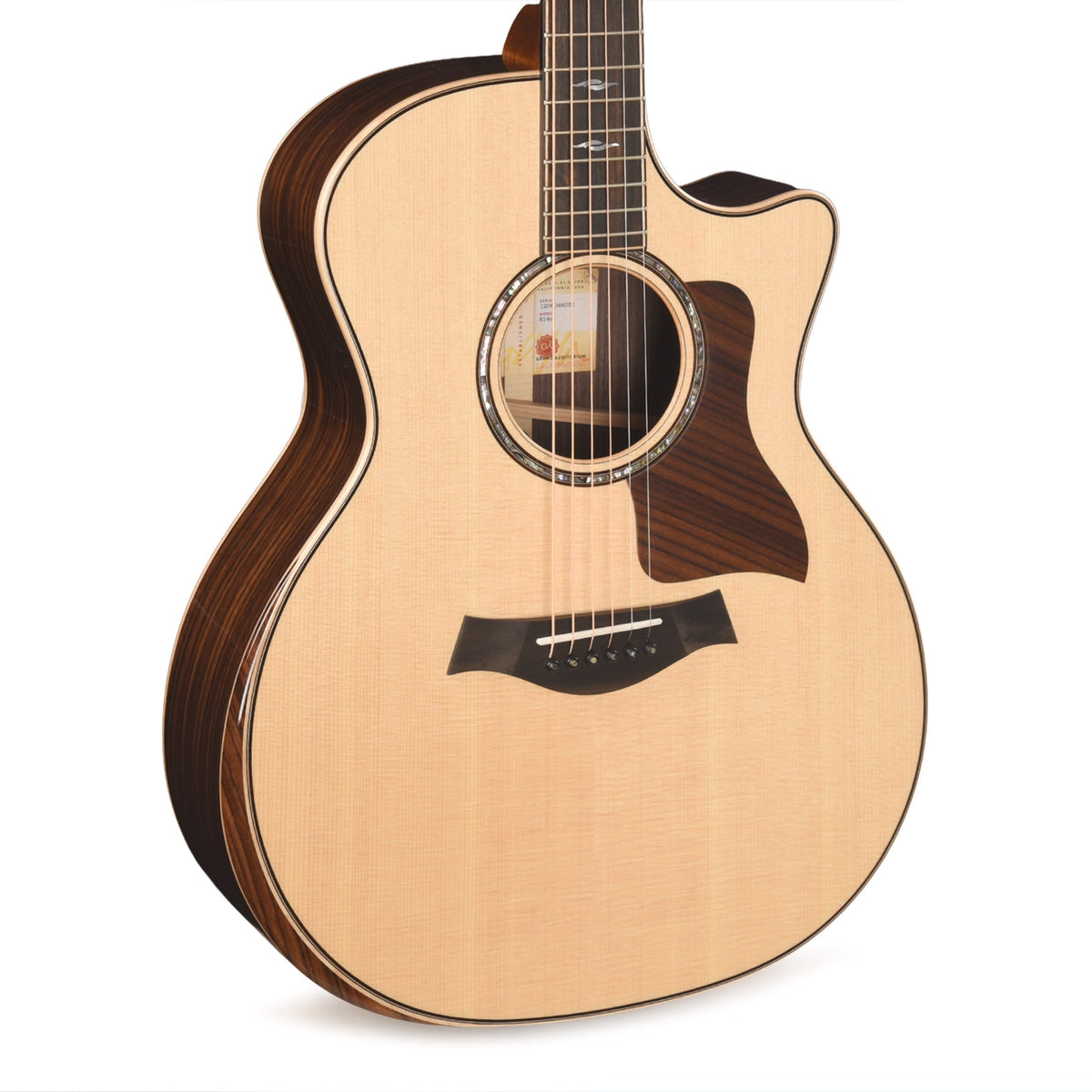 Taylor Next Generation 814ce Grand Auditorium Sitka Spruce/Rosewood Natural w/Claria - MusicMarket