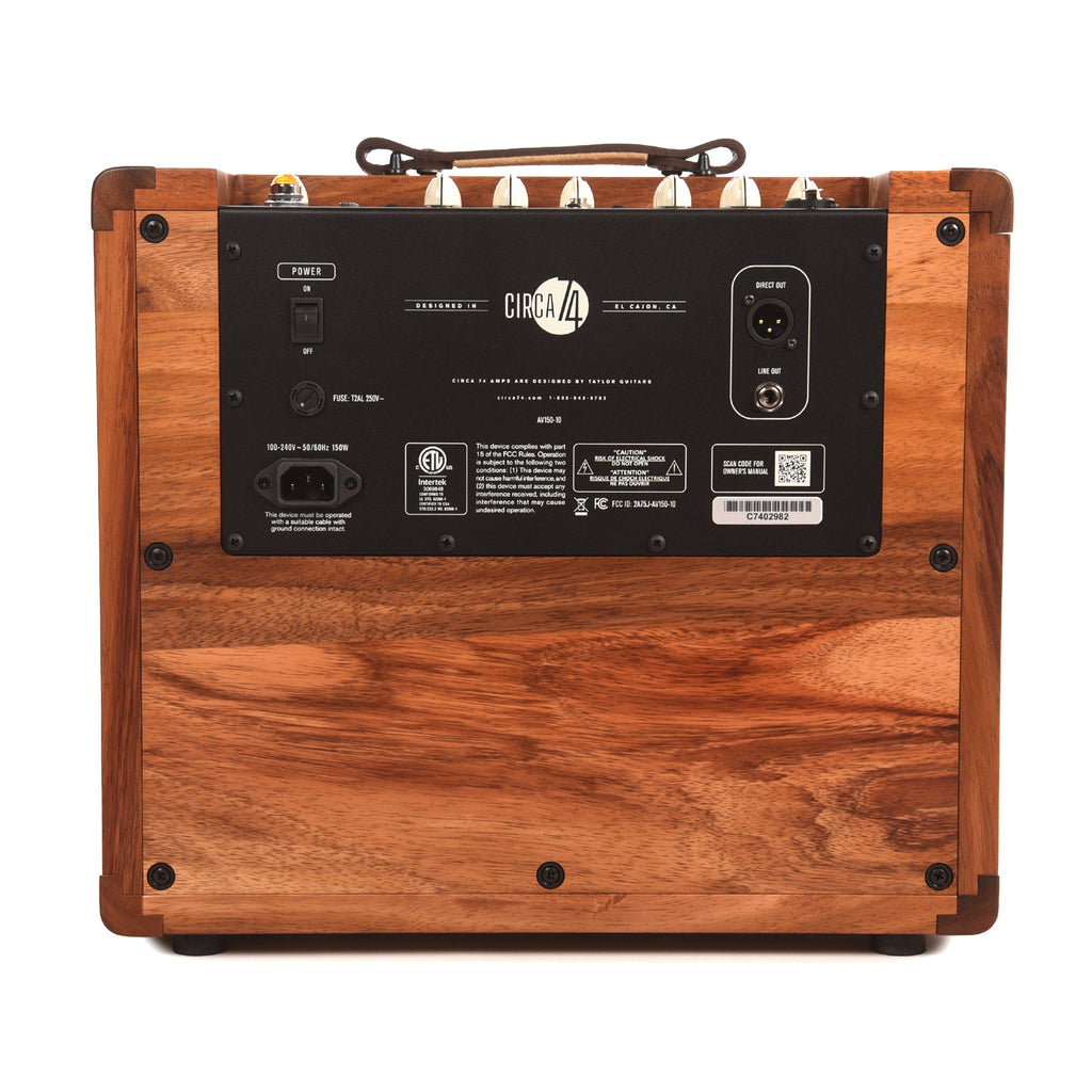 Taylor Circa 74 AV150-10 Acoustic Amplifier & Vocal System Select Koa w/Stand - View 3 | MusicMarket