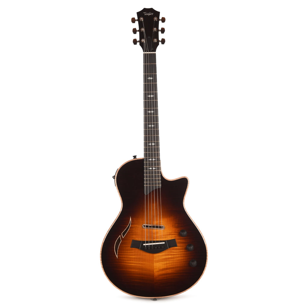Taylor T5z Pro Figured Big Leaf Maple Dark Tobacco Sunburst - View 4 | MusicMarket