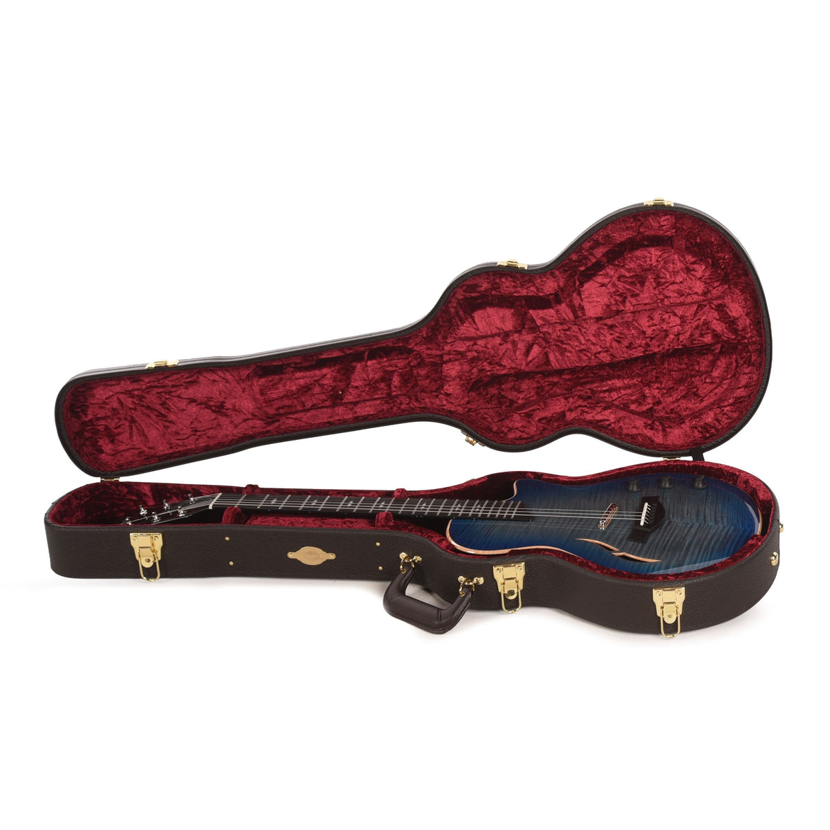 Taylor T5z Pro Figured Big Leaf Maple Harbor Blue - View 8 | MusicMarket