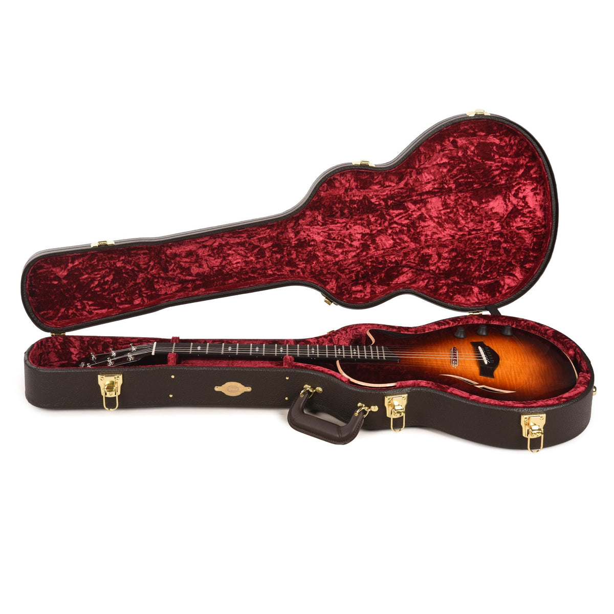Taylor T5z Pro Figured Big Leaf Maple Dark Tobacco Sunburst - View 8 | MusicMarket