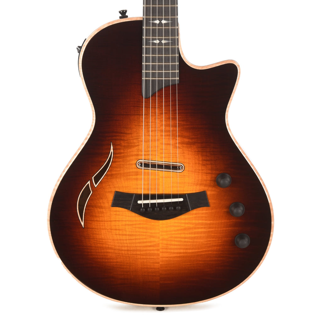 Taylor T5z Pro Figured Big Leaf Maple Dark Tobacco Sunburst - View 2 | MusicMarket