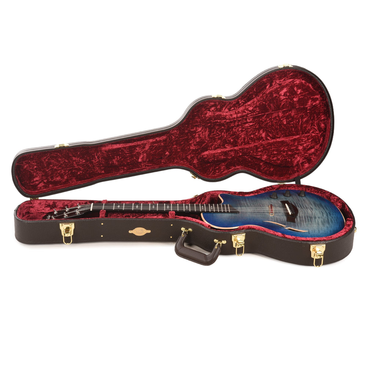 Taylor T5z Pro Figured Big Leaf Maple Harbor Blue - View 8 | MusicMarket