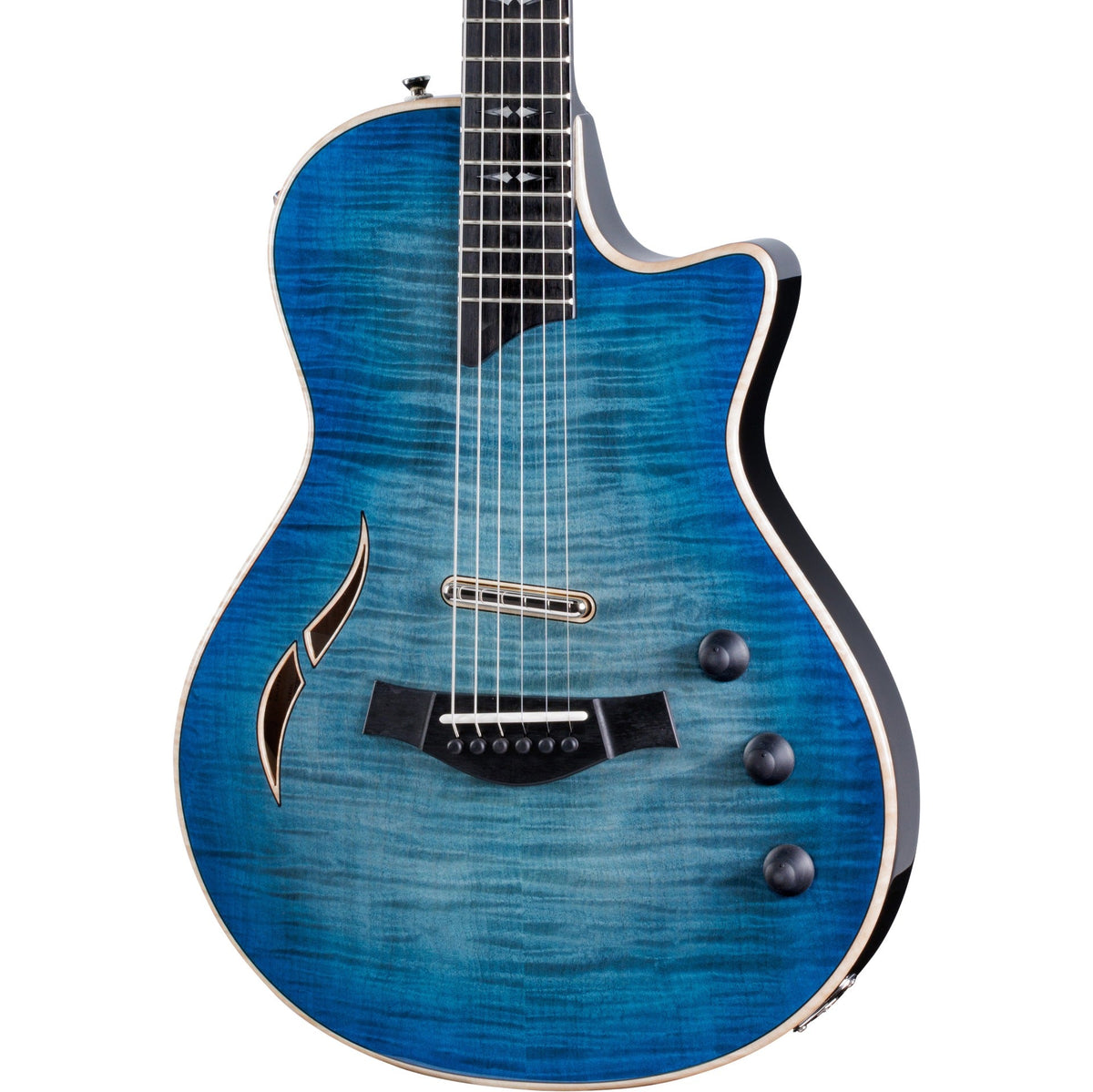 Taylor T5Z Pro Hollow Body Electric Guitar, Harbor Blue - MusicMarket